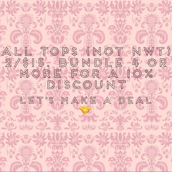 2/$15 tops - Picture 1 of 1